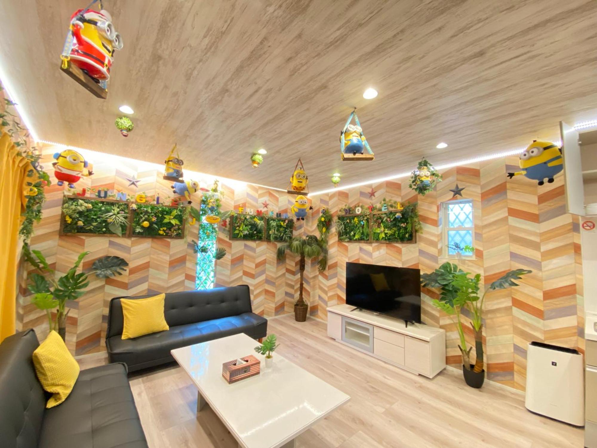 Hotel Jungle Fun Fun Osaka Bagian luar foto
