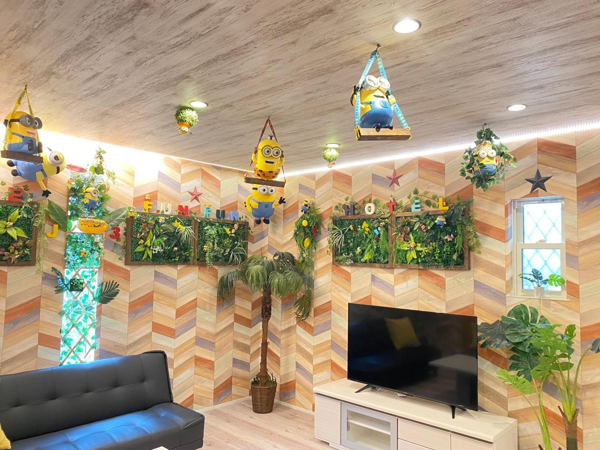Hotel Jungle Fun Fun Osaka Bagian luar foto